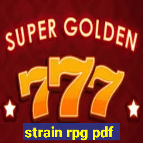 strain rpg pdf